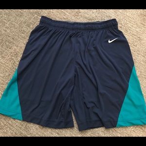 Nike MLB Seattle Mariner team logo shorts